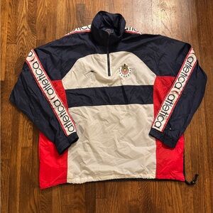 Vintage atletica Chivas quarter zip jacket size XL